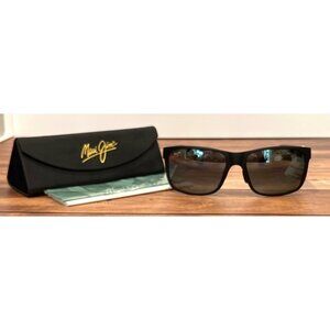 Maui Jim Red Sands RX-ABLE Sunglasses 432-2M Grey Lenses Black Matte Frame